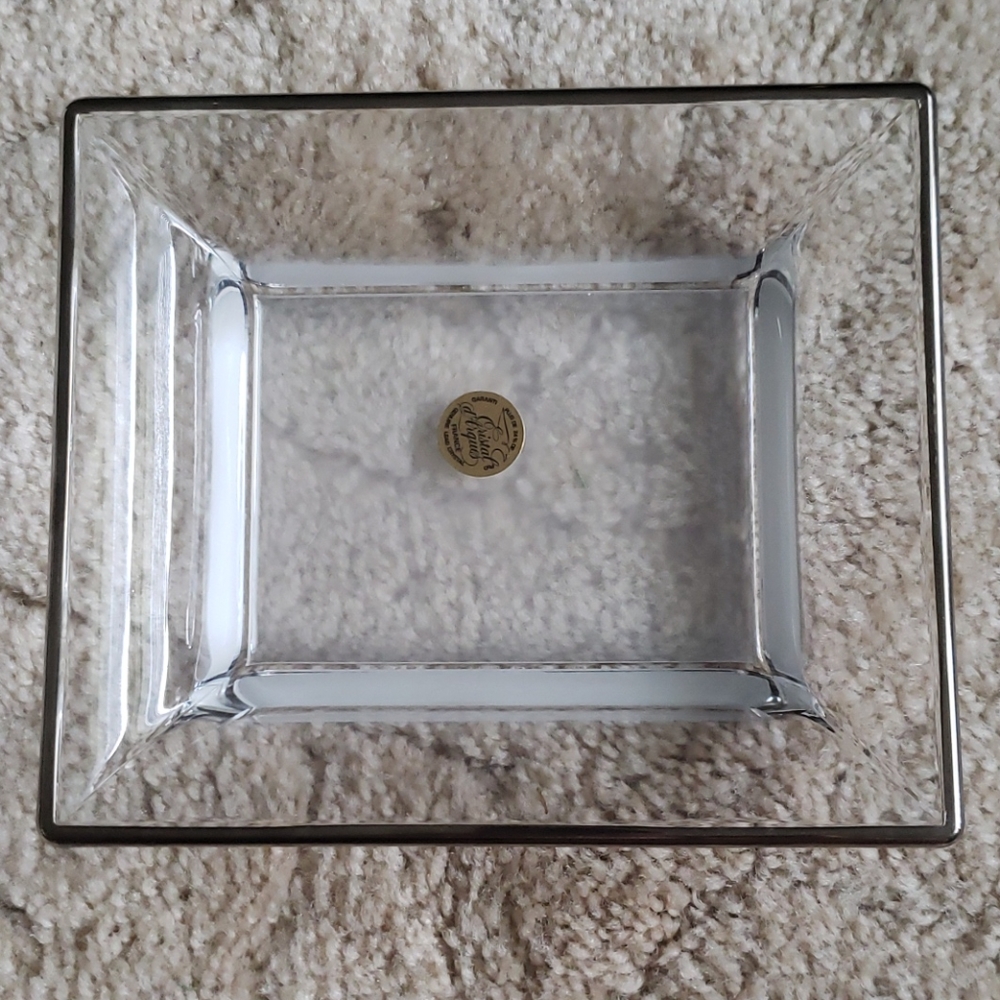 Cristal d'Arques small crystal tray